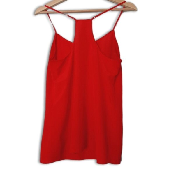 J. CREW Light Silky Camisole Tank Top Hot Pink Sz 6 - Picture 10 of 16